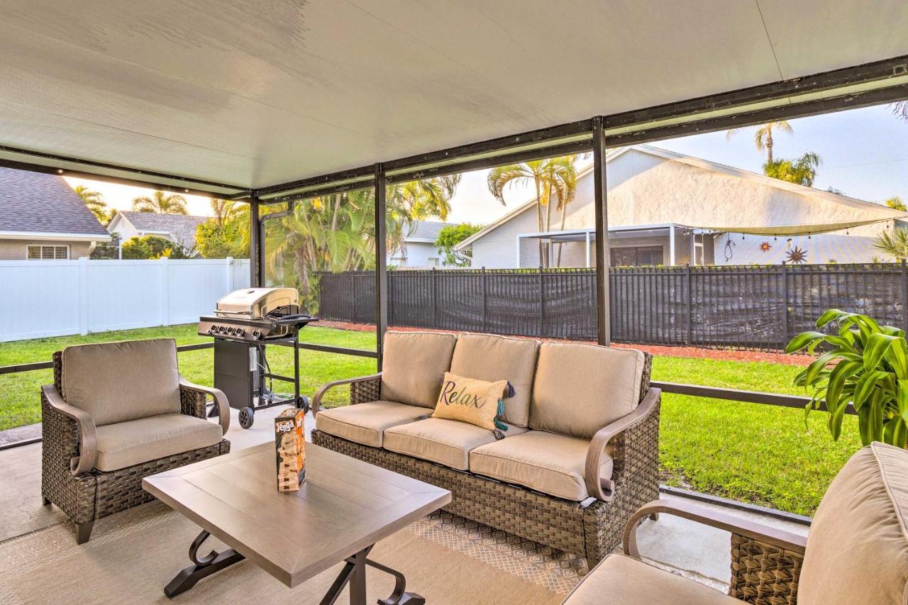 Jupiter Home With Patio And Grill About 6 Mi To Beach! Exteriör bild
